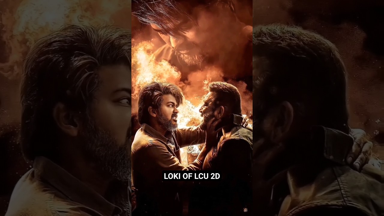 leo 🦁 hindi poster 🥵 | lokesh kanagaraj | thalapathy vijay || 