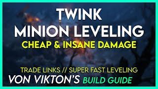 Minion Twink Leveling Guide  - Cheap, Big Damage and Very Fast Leveling @VonVikton