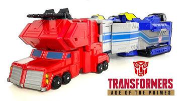 DIT IS GEEN $150 WAARD! Transformers AGE OF THE PRIMES Titan Class STAR OPTIMUS PRIME Review (2025)