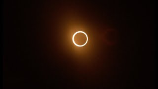 Annular Solar Eclipse 2023 - 4K - Ring of Fire