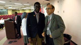 Meharry Medical College School of Graduate Studies and Research MSPH student being pinned