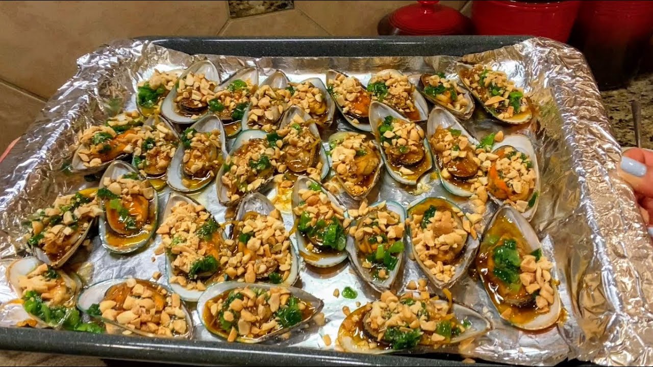 (Ep156) CHEM CHÉP MỠ HÀNH nướng lò đơn giản, đặc biệt làm sốt ngon ngất ngây😋...BROIL MUSSELS