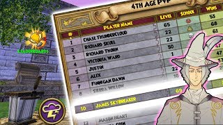 Wizard101 Reaching The 1st Page Of Leaderboards legendary Storm Pvp