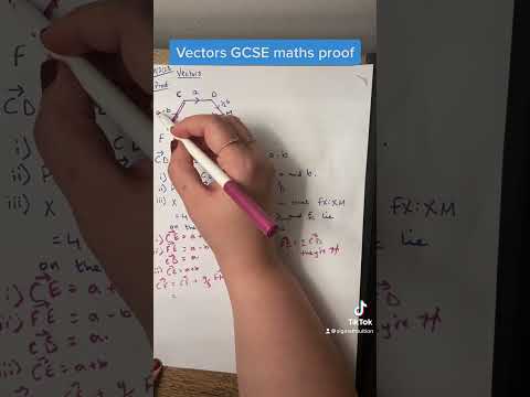 Vectors GSCE Maths