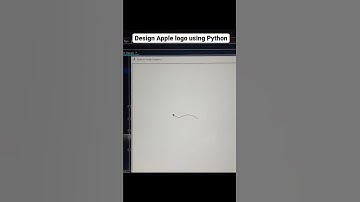 Apple Logo using Python Programming | Python Turtle