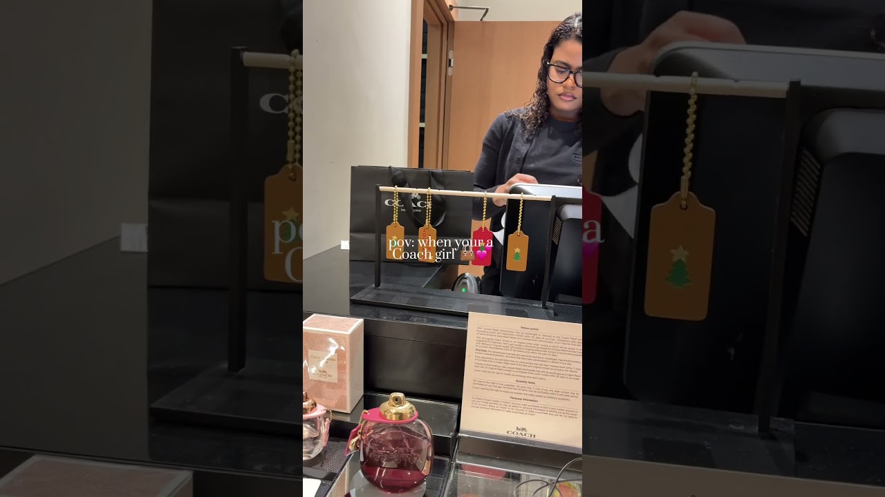 pov: you’re a Coach girl 👜 