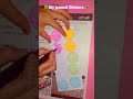 Diy Journal Stickers 🍀 #shorts #youtubeshorts #viral #trending #howtomake #journal #Stickers #short