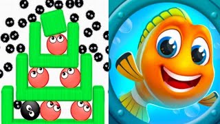Hide Ball Brain Vs Save The Fish Gameplay Walkthrough Challenge Double Epic Battle Merge! screenshot 5