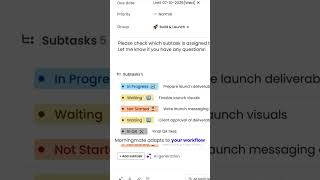 Assign tasks, breaking things down, and stay in sync (Task management)