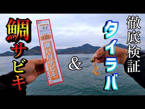 愚策？妙案？鯛サビキとタイラバを組み合わせてタイを狙う。