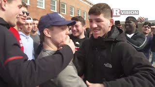 Fans Welcome Back Rutgers Wrestling to College Ave Gym
