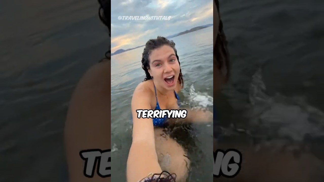 She Turned Around and Froze 💀😱