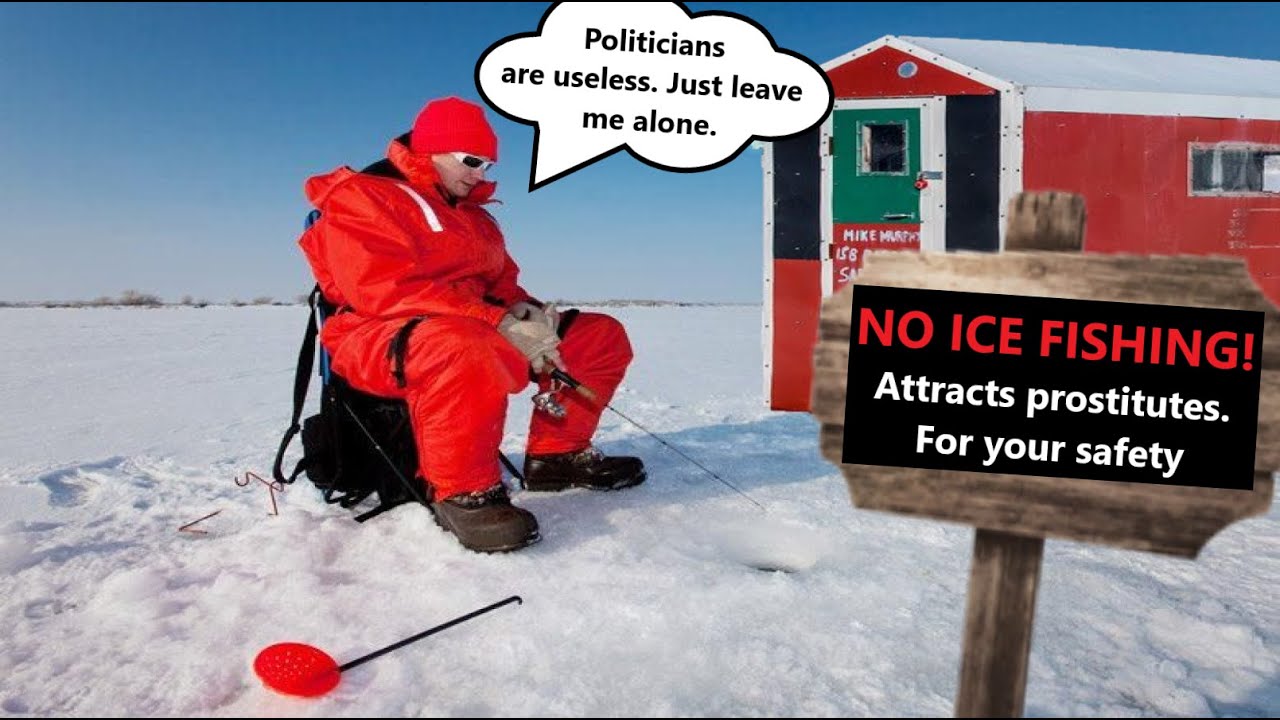 Ohio Mayor says ice fishing could lead to prostitution?