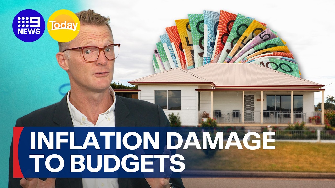 How much damage is inflation doing to household budgets? | 9 News Australia