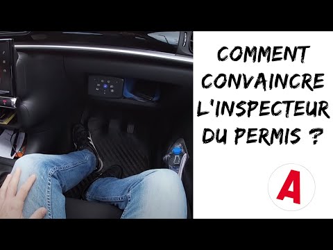 5 CONSEILS POUR CONVAINCRE UN INSPECTEUR DU PERMIS DE CONDUIRE