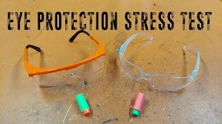 Nerf and DartZone Eye Protection Stress Tests