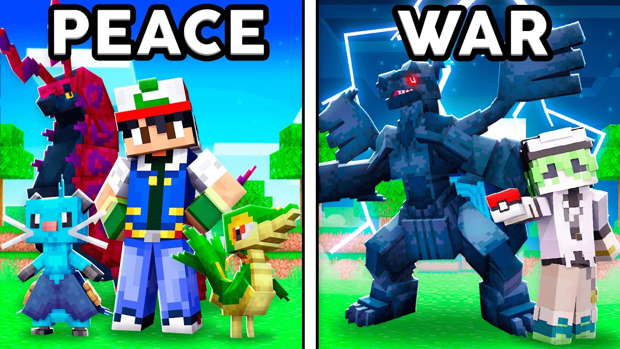 I Made 200 Players Simulate a POKEMON Civilization in Minecraft...