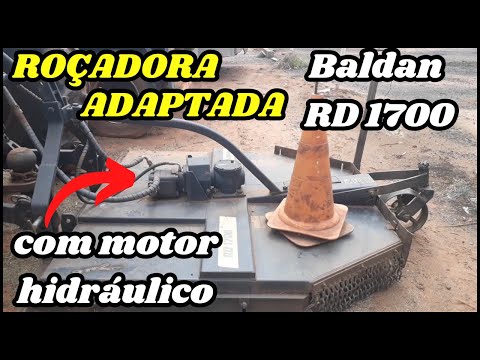 BALDAN RD 1700 BRUSHCUTTER ADAPTED WITH HYDRAULIC MOTOR