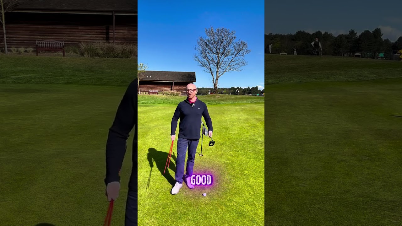 🎯 STOP MISSING SHORT PUTTS! Simple yet powerful: Two alignment sticks = Better putting structure