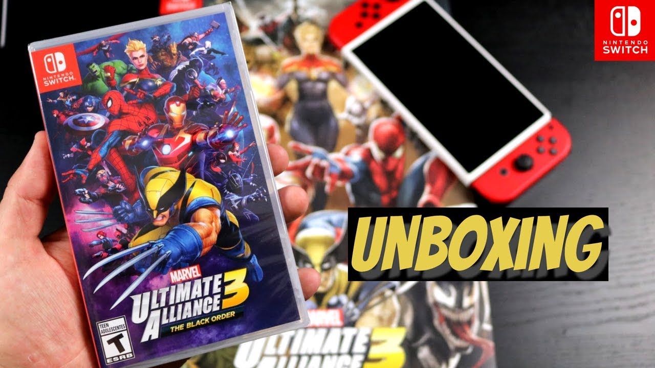 Marvel Ultimate Alliance 3 Unboxing For Nintendo Switch YouTube marvel-ultimate-alliance-3-unboxing-for-nintendo-switch-youtube