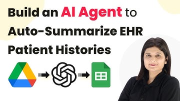 How to Build an AI Agent to Auto-Summarize EHR Patient Histories
