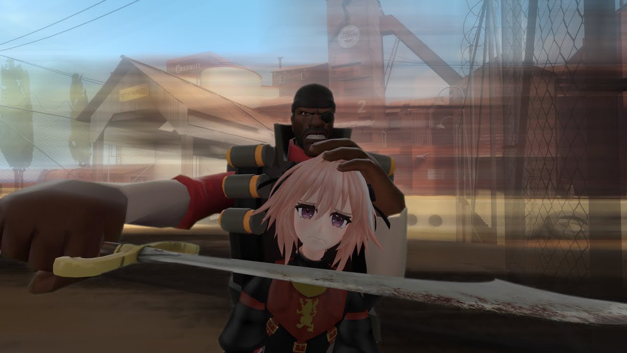 [Gmod + 15.ai] Demoman discovers who Astolfo is