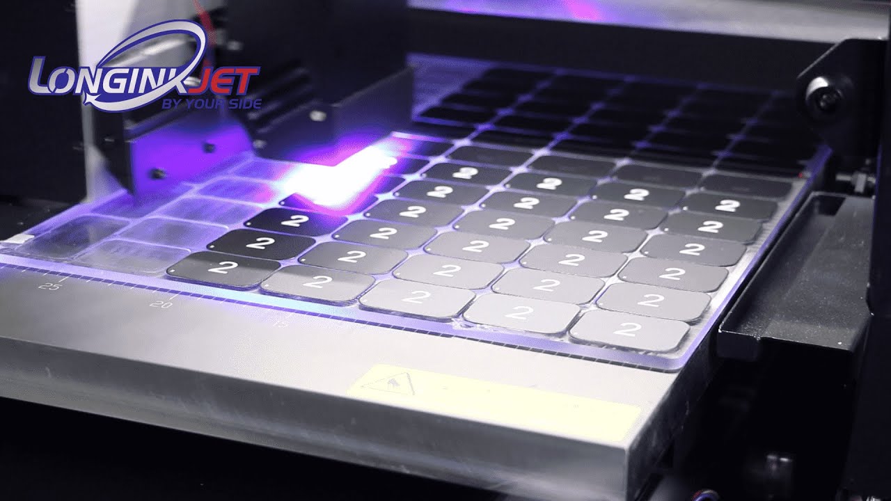 Dental Film Sample by UV Flatbed Printer LJ 6090 | Longinkjet Printing Case | Longinkjet Printer