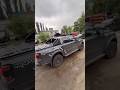 Ford Ranger Raptor hard tonneau cover with roll-bar, Tuning BVV. Силова кришка кузова Форд Ренжер.