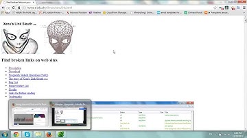 Using Xenu to Find and Fix Broken Links