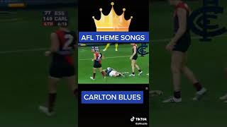 AFL Carlton theme song.