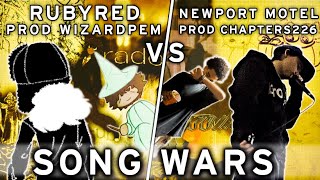 rubyred VS newport motel (Prod. wizardpem & chapters226) | Hidden Driveway Song Wars News