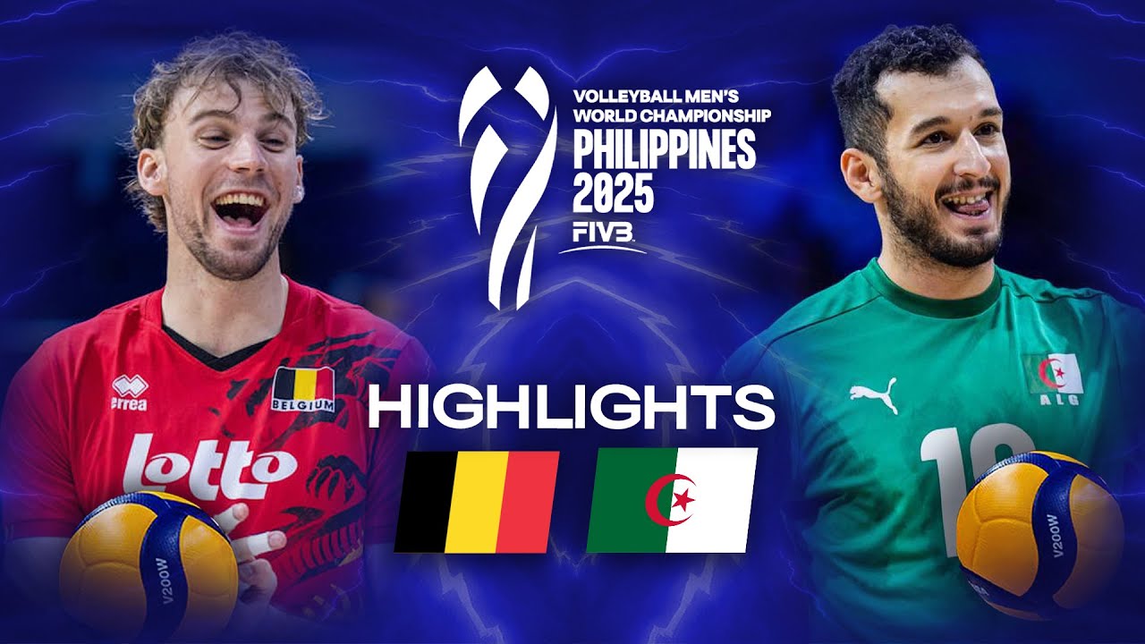 Belgium 🇧🇪 vs. Algeria 🇩🇿 - Highlights | Men's World Championships 2025