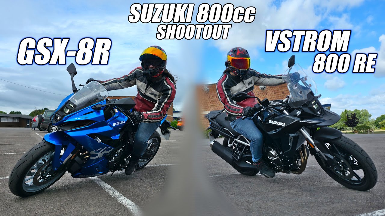 GSX-8R Vs vStrom 800 RE | Which Is The Best 800cc Bike From Suzuki? (Totally Blown Away!)