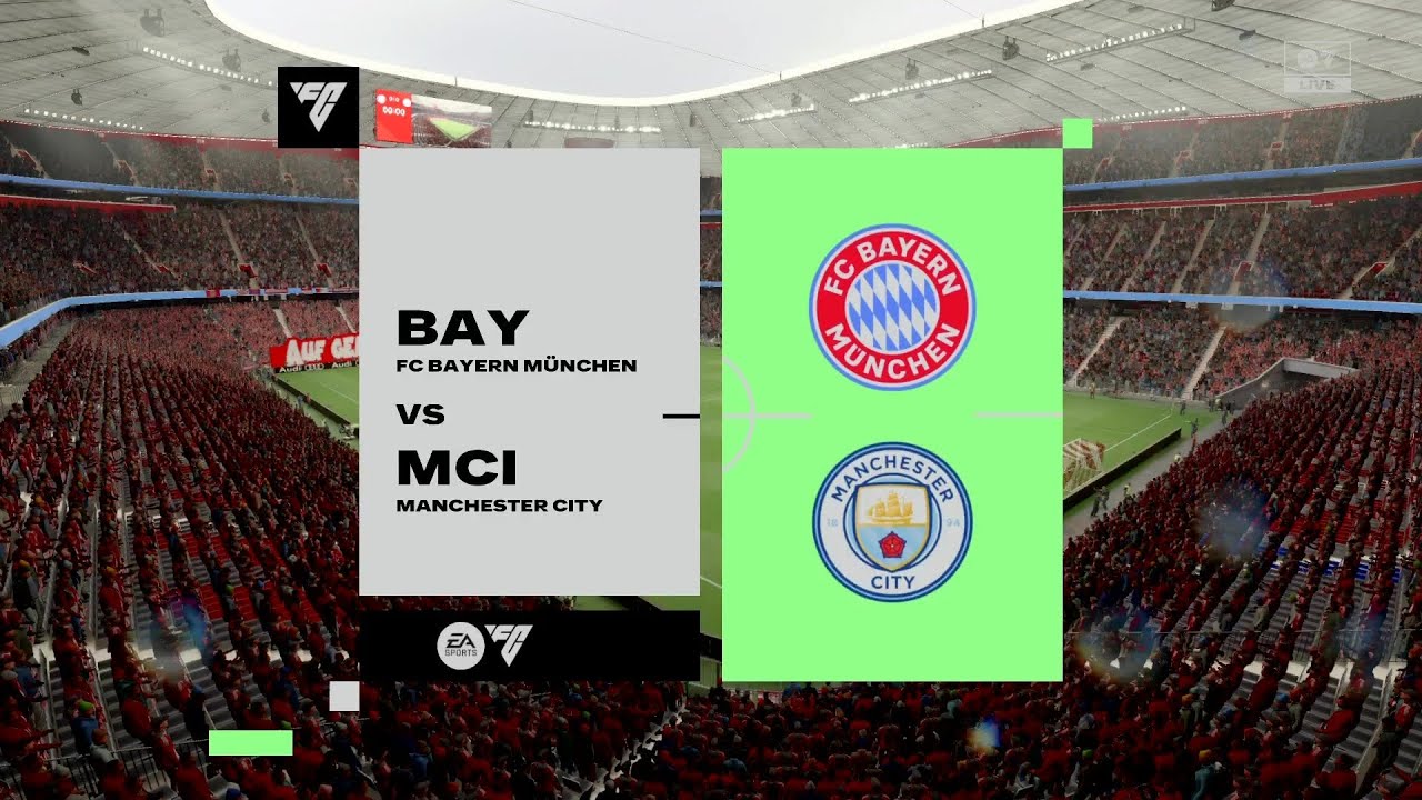 PS4 FC 26 | Bayern Munich vs Manchester City – Full Match Gameplay ⚽🔥