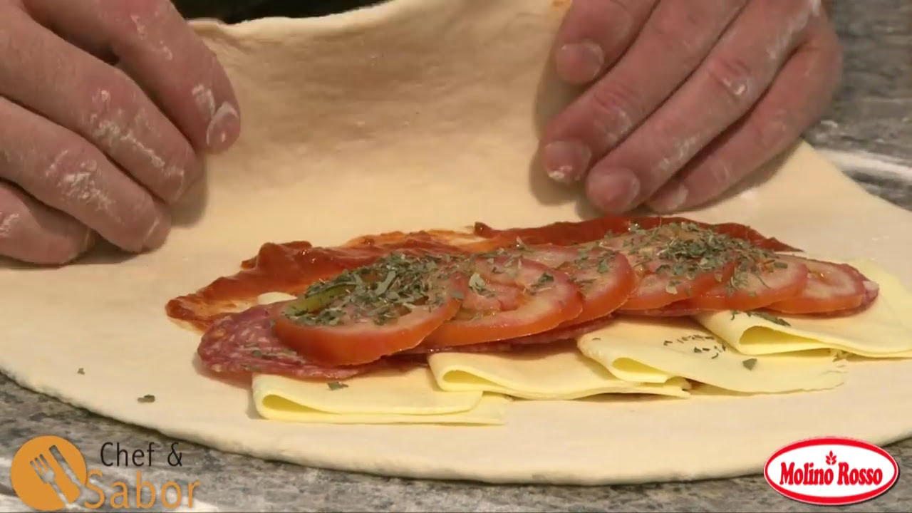 Receita de massa de pizza italiana