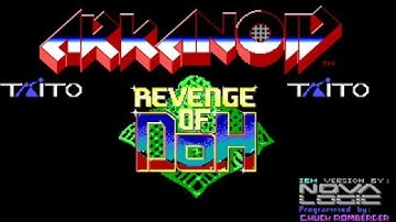Arkanoid 2 gameplay (PC Game, 1988)
