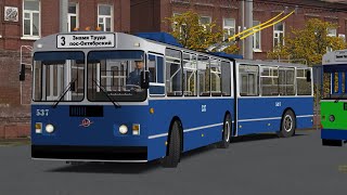 Omsi 2 : Map Troll (Kostroma 2016) : Route 3 on ZiU 6205