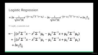 011 A closed form solution to the Bayes classifier