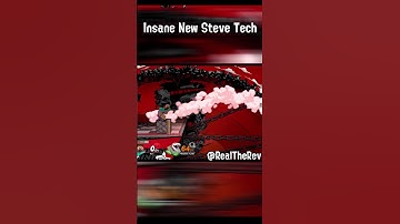 Insane NEW Steve Tech | SSBU #shorts