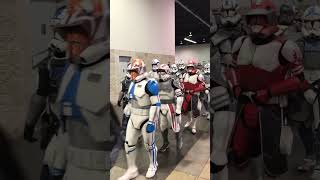 Clones Marching