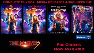 The Marvels 2023 Complete Physical Media Releases Announcement Pre Orders Now Available Brie Larson