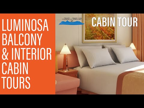 Carnival Luminosa Balcony and Interior Twin Tour | Rooms 7228 and 5206 Video Thumbnail