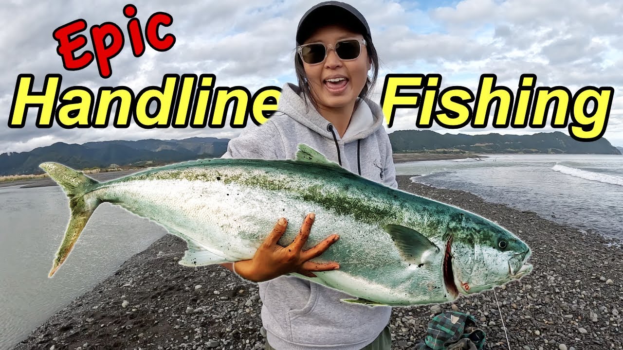 Catching a MONSTER Kingfish on a Handline! You Won't Believe What