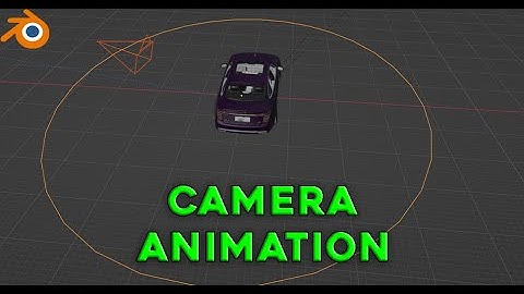 Camera Animation Follow Path in Blender [Tutorial]