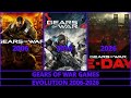 Gears of War Games Evolution 2006-2026