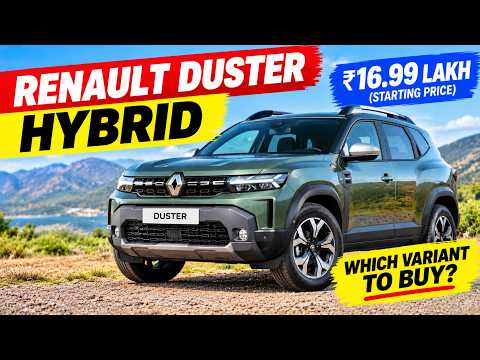 New Renault Duster Hybrid 🔥 : Which Variant to Buy 🤔
