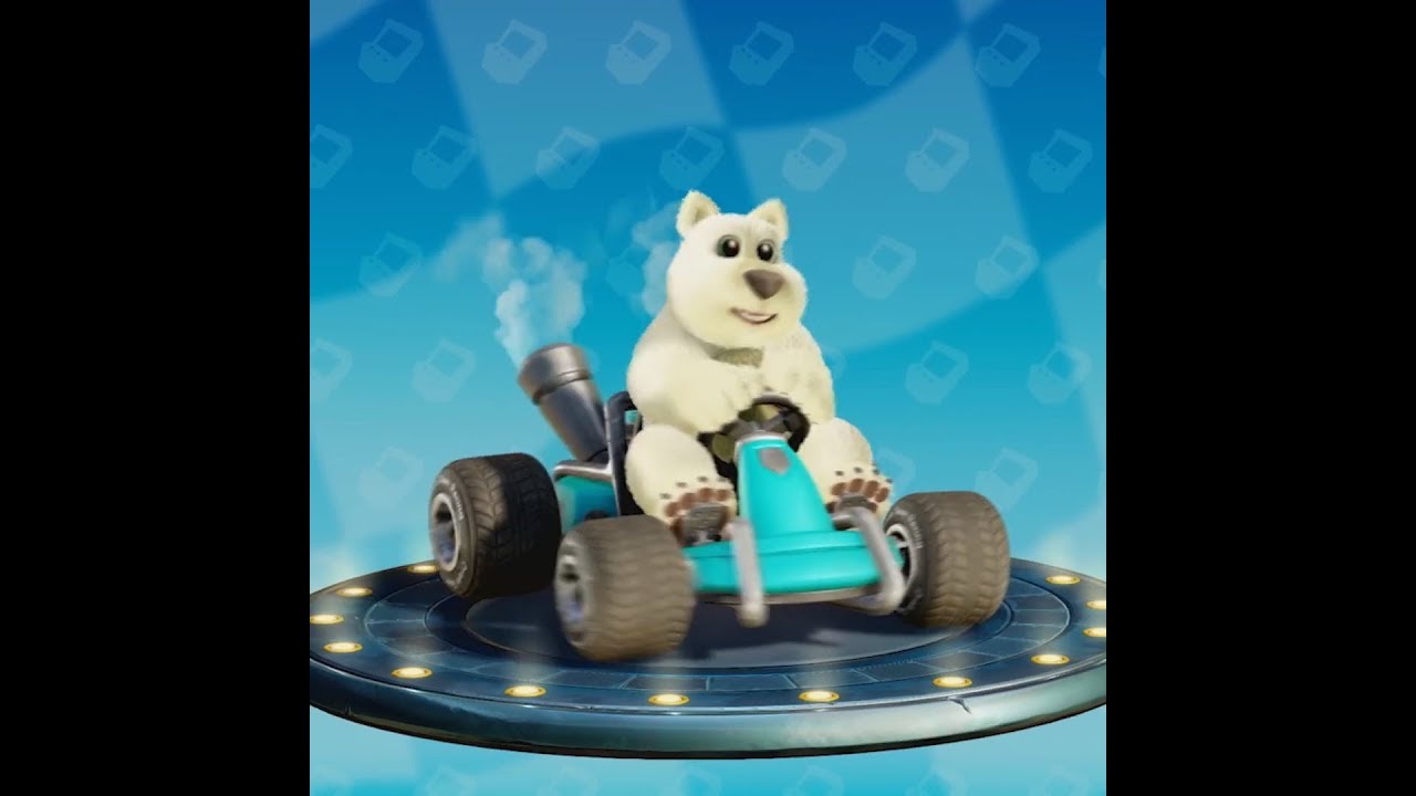 Crash Team Racing Nitro-Fueled (PS4/XO/NS) - Polar Body Shop Menu Comparison (PVC)
