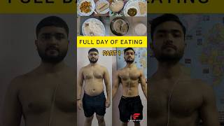 part 1, full day of eating | Fat loss journey | Fat free fitness shorts dietplan