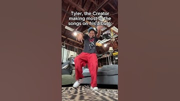 Thumbnail of Tyler the Creator making most of the songs on his album #relatable #tylerthecreator #album