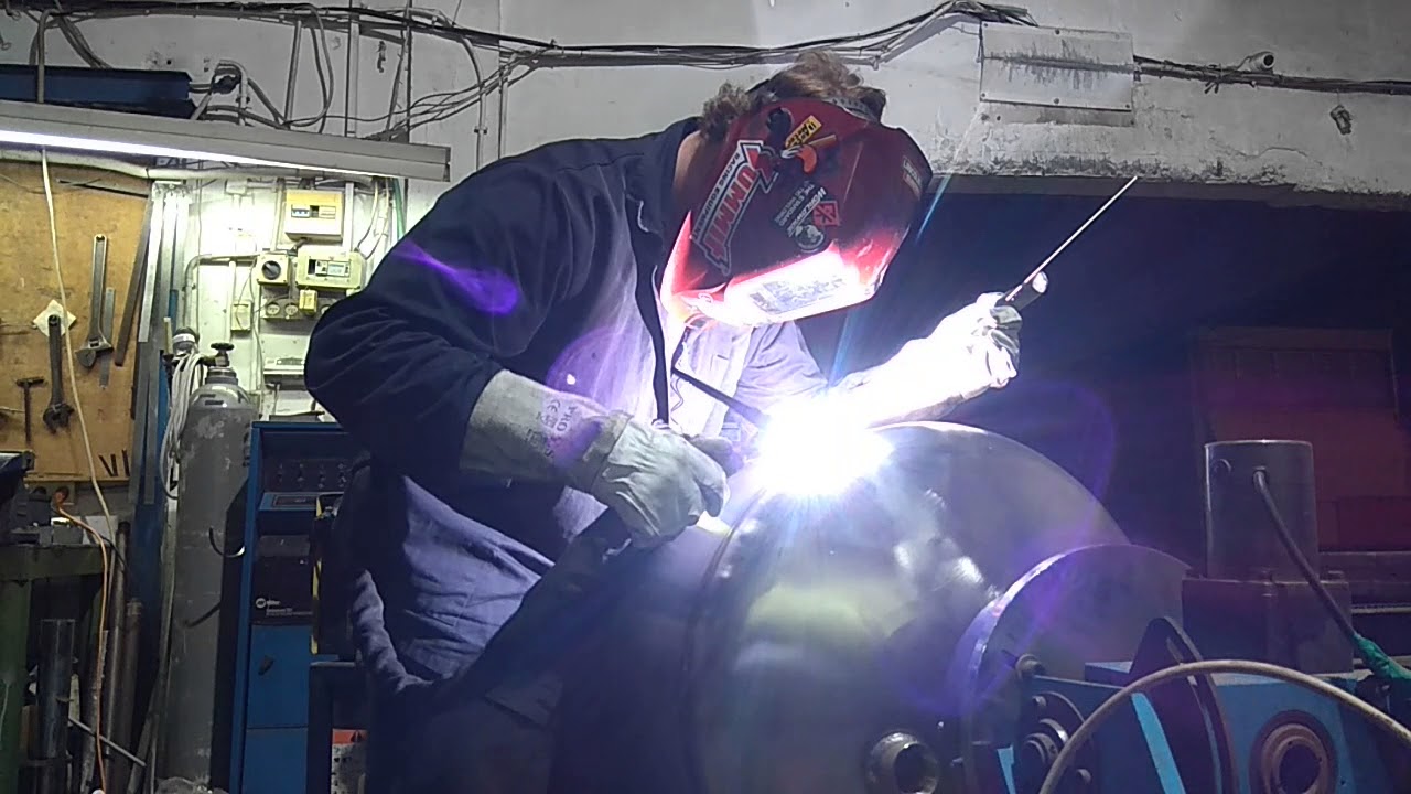 Тиг сварка. - YouTube